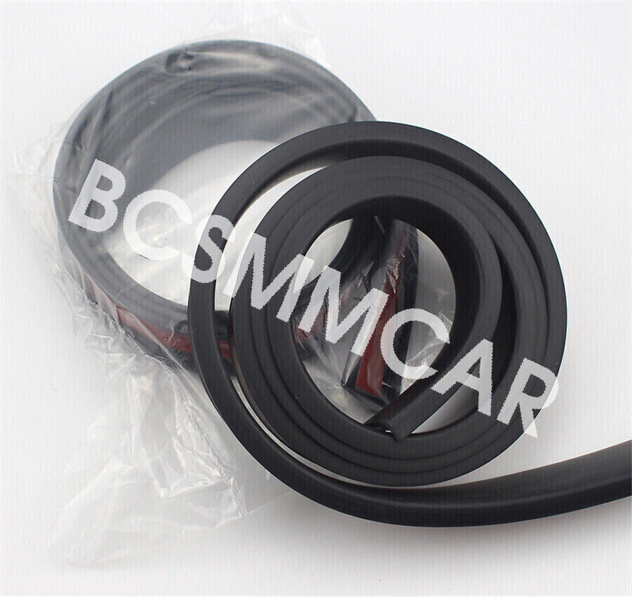 2x Car Wheel Fender Extension Rubber Moulding Flare Trim Protector Accessories