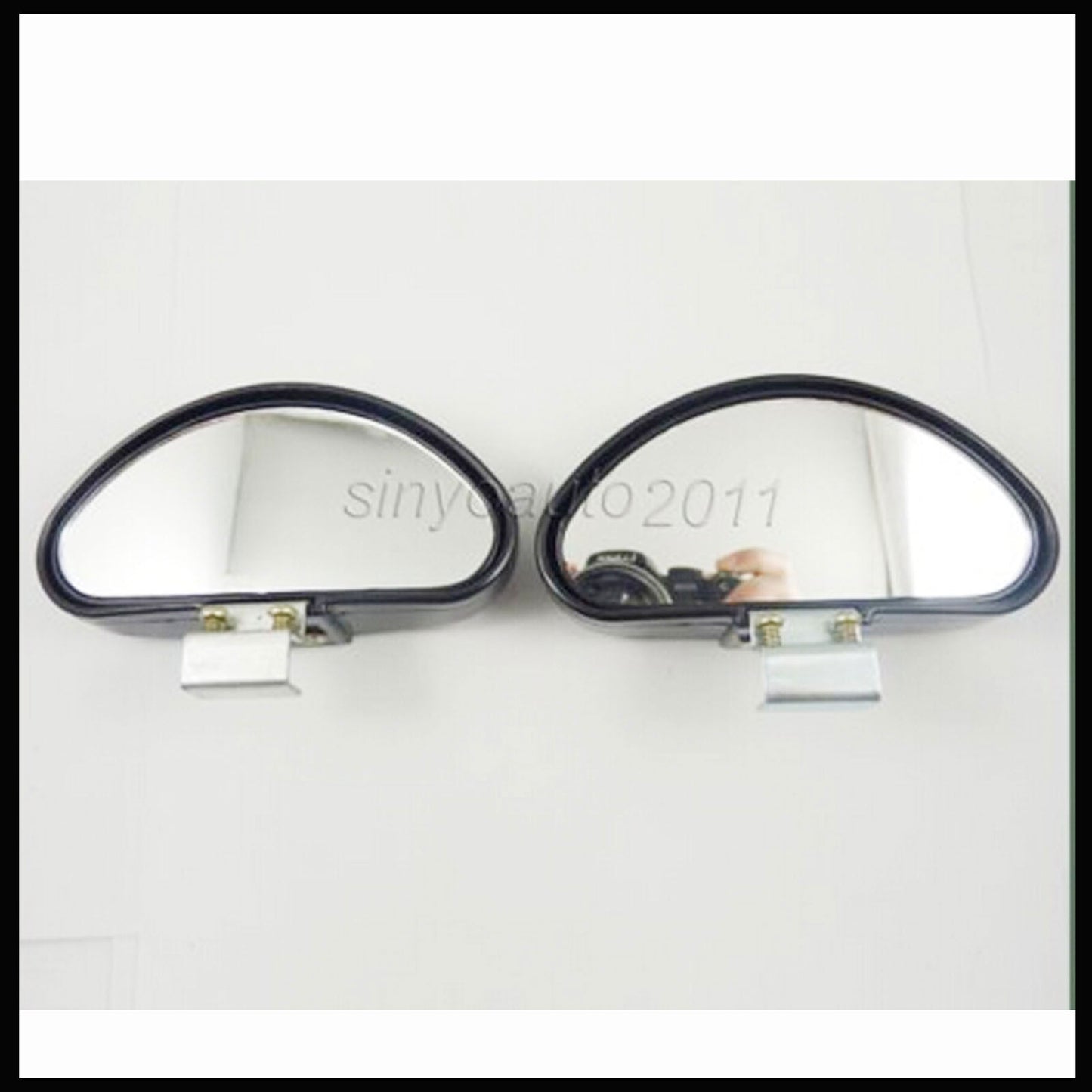 2x Auxiliary side mirror blind spot behind the open area RV van Rearview Mirror