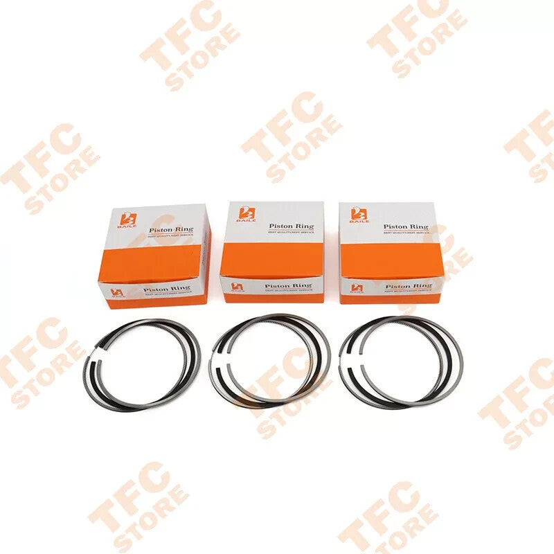 Piston Ring for ISUZU 3KR1 3KR2 Forklift 3 Cylinders Engine 81mm2+1.75+4??
