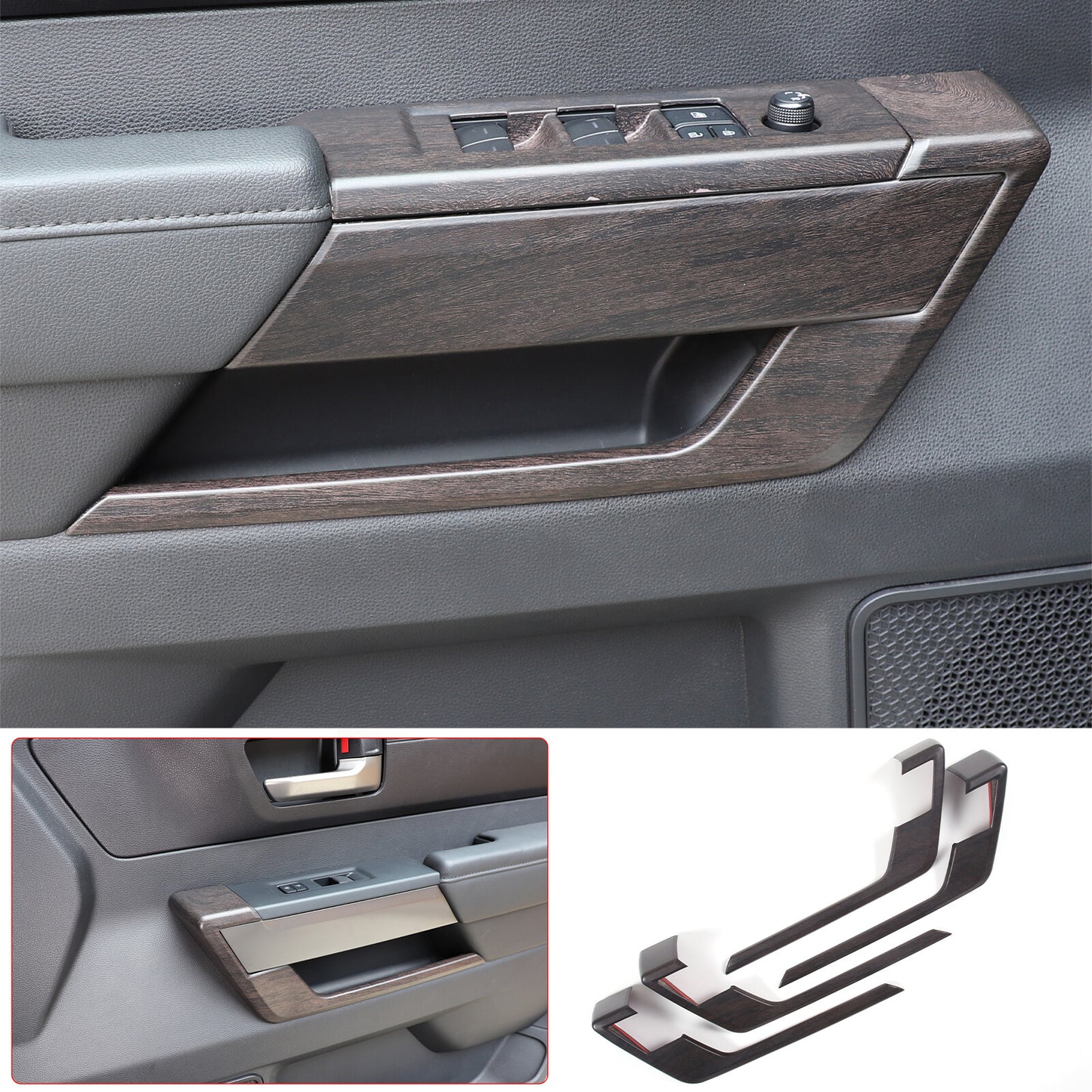 Soft Carbon Fiber Center Storage Box Panel Decal Trim for Corvette C8 2020-23- v