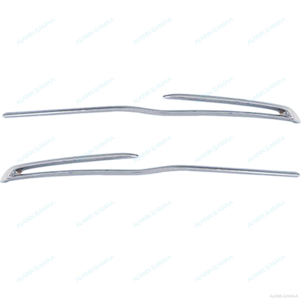 Pair Front Bumper Grille Molding Trim for Mercedes for Benz S Class S450 2018-2020