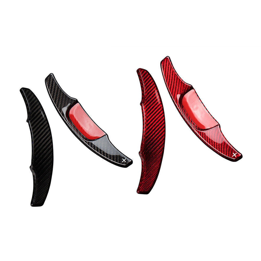 2pcs Carbon Fiber Auto Steering Wheel Shift Paddle Fit for Mazda 3 2020-2021