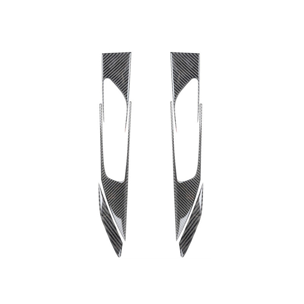 Red Carbon Fiber Center Console Cup Holder Cover Trim for Honda CRV CR-V 2015-16 v