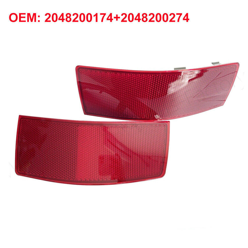 One pair of rear left + RIGHT bumper reflectors for GLK 2010 - 2012 - n