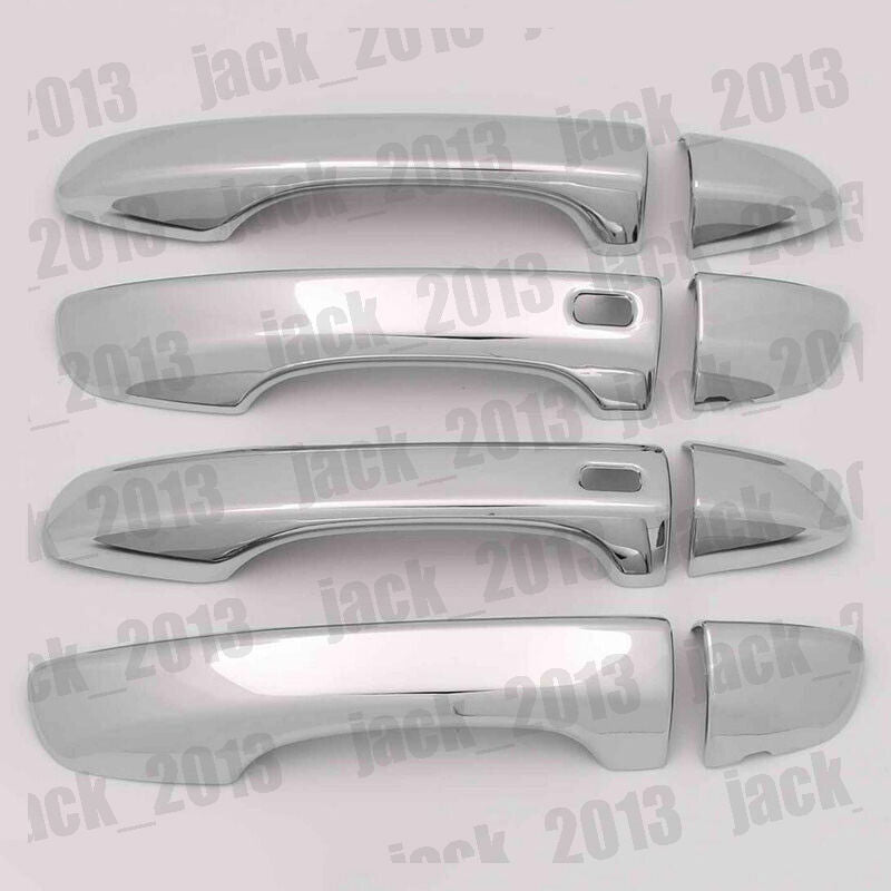 Chrome ABS Car Side Door Handle Covers Trim for Volkswagen for Tiguan 2017-2021