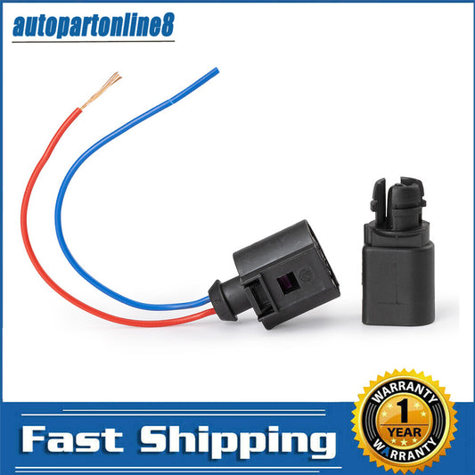 for Audi for VW for Jetta for Passat Outer Ambient Air Temperature Sensor with Plug Pigtail Q