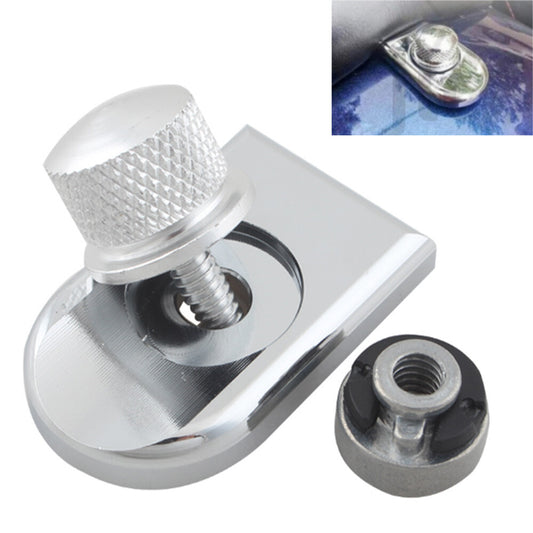 Chrome rear for seat bolt catch screw mounting tool cover nut kit for Harley Sportster- n