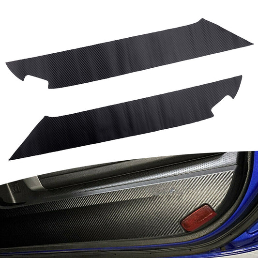 2pcs Door Anti Kick Pad Cover Trim Sticker Mat fit for Subaru BRZ 2013-20