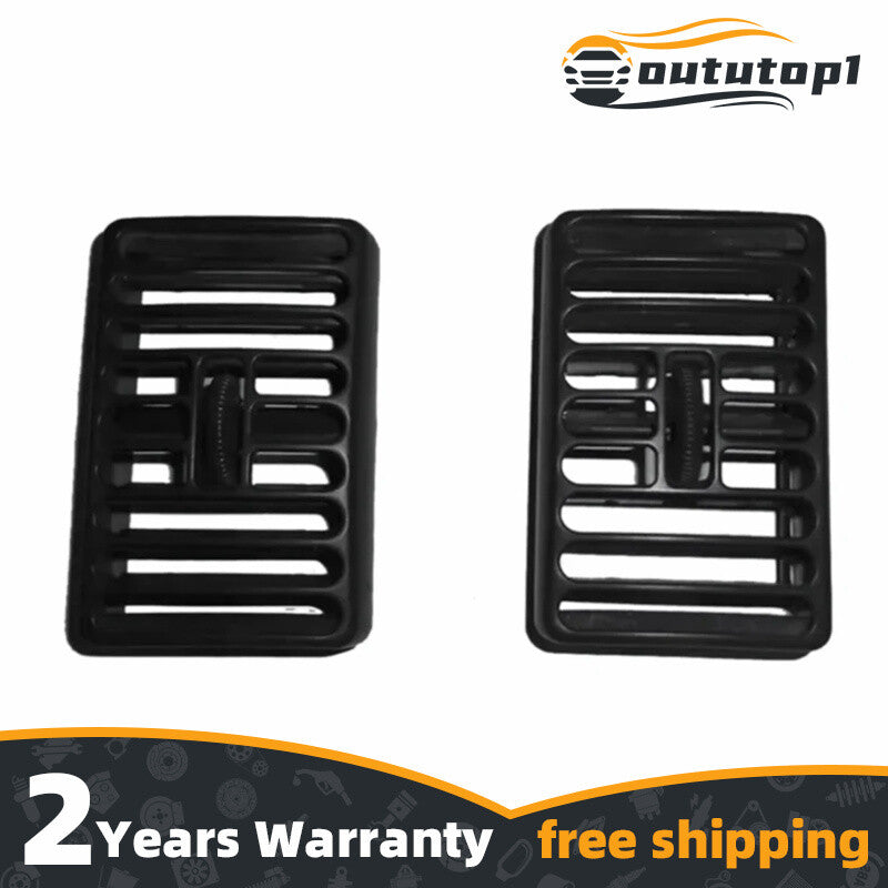 2-Piece Side Dashboard Vent Louver Socket Left/Right for Jeep for Wrangler TJ 1997-2002