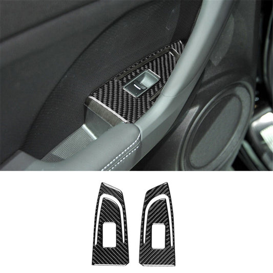 Carbon Fiber Interior Dashboard Panel Cover Trim for Alfa Romeo Giulia 2017-2019 v