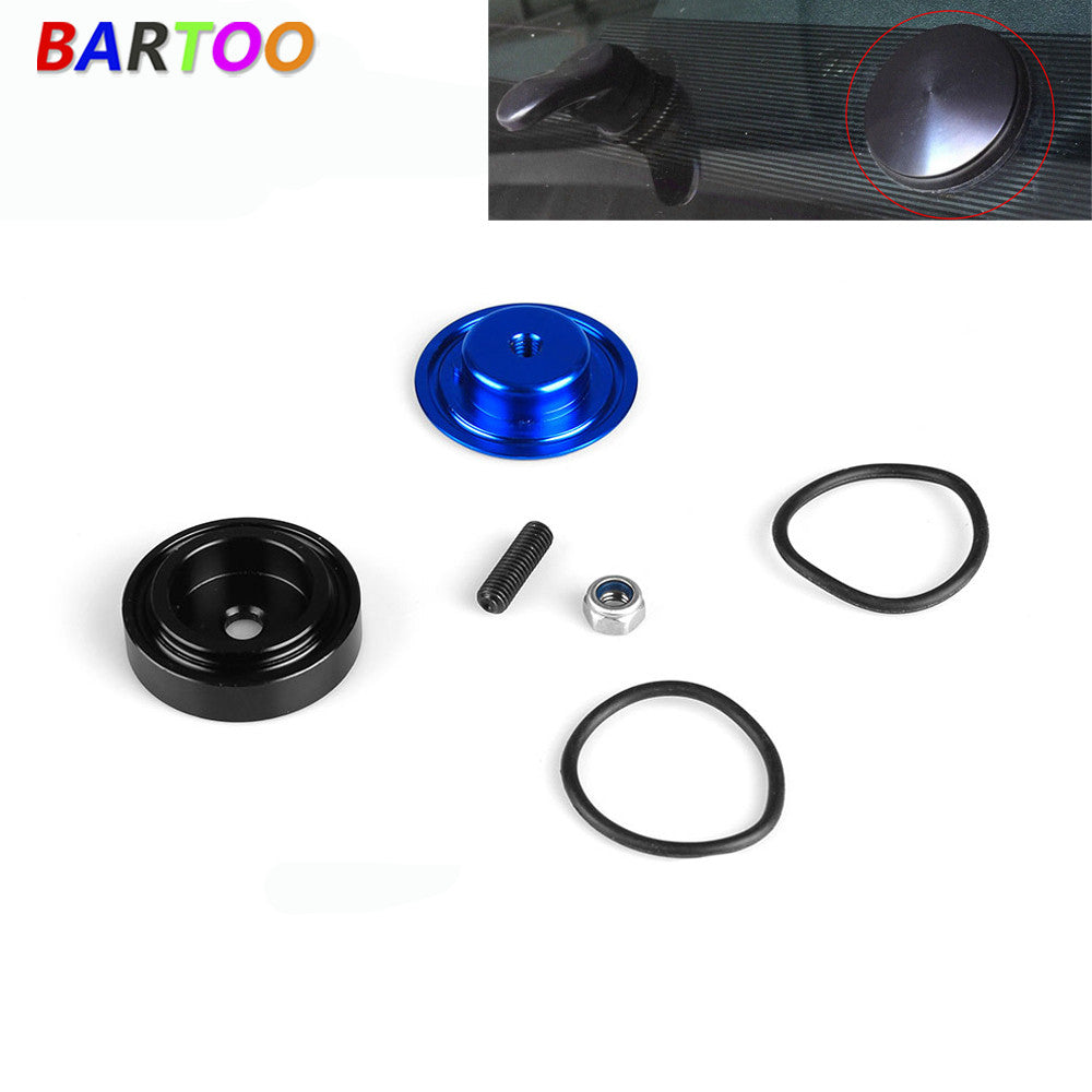 Universal Blue Aluminum Car Rear Wiper Kit Off Plug Cap for Honda Si Integra RSX Q