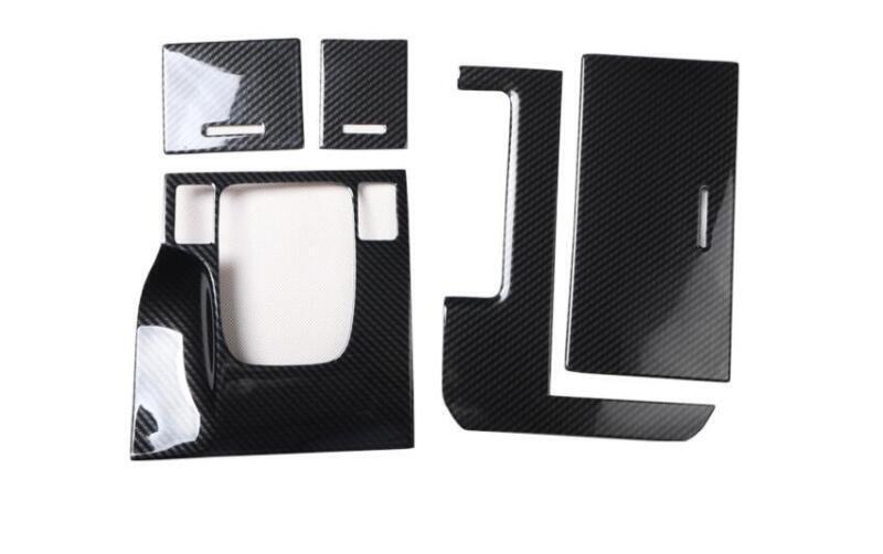 Carbon Fiber ABS Central Console Gear Shift Panel Trim for Acura TSX 2009-2014