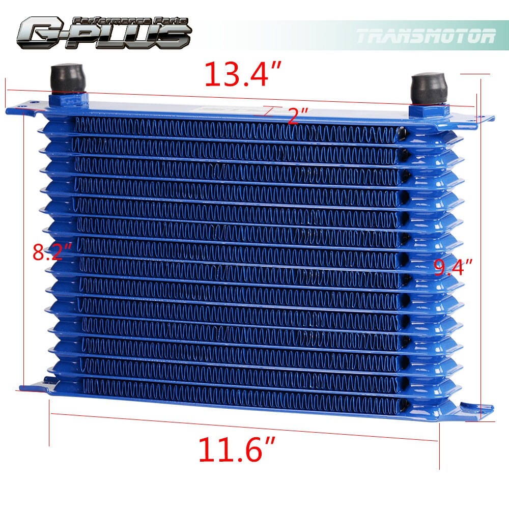 Brand New Universal 15-Line 10AN Engine Oil Cooler Filter Adapter Hoses Relocation Kit Q