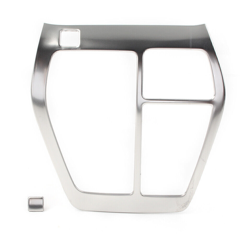 Inner Gear Shift Box Panel Cover Trim for Toyota RAV4 2019 2020 Matte Silver Car