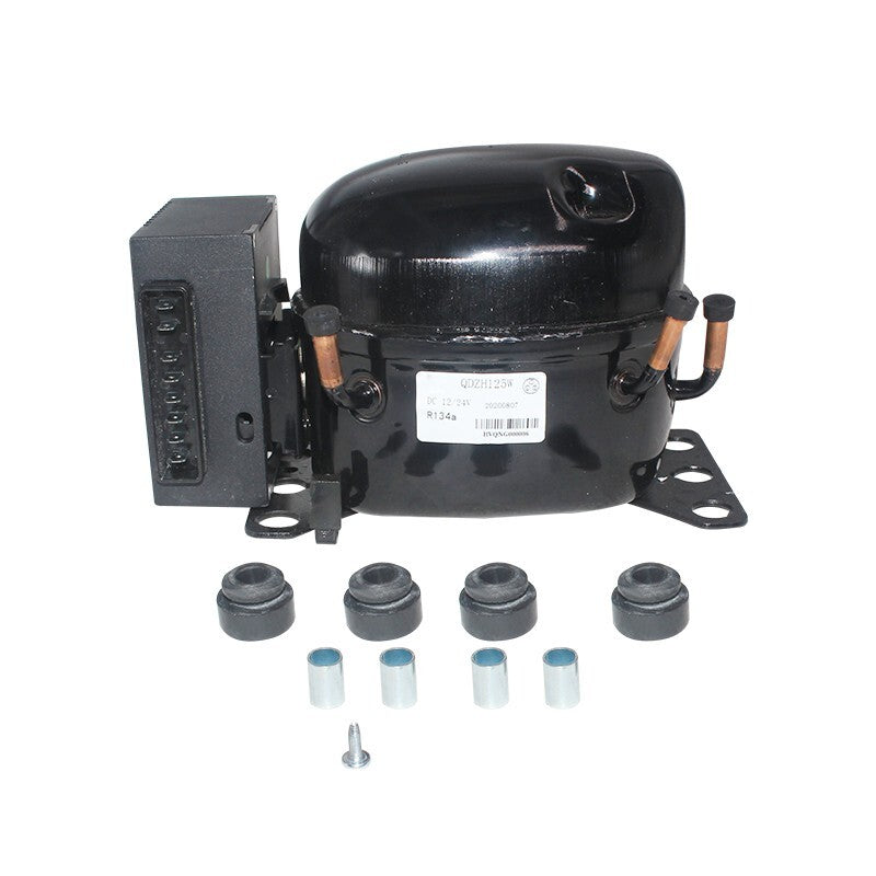 12V 24V DC Car Refrigeration Air Compressor Fridge Freezer Marine Solar QDZH125W