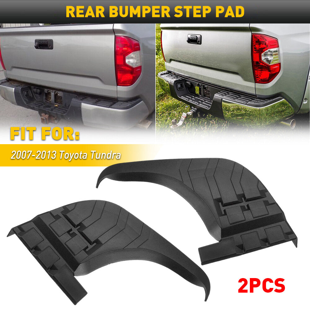 Outside Rear Bumper Treads fit for 2007 - 2013 Tundra Left and Right 2 Piece B- v