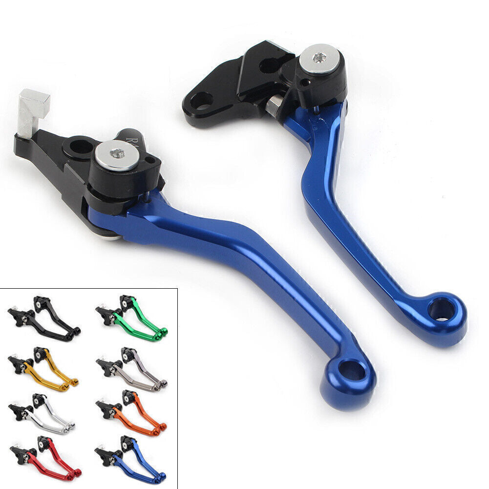 for Kawasaki KLX250,D-TRACKER 1993-1997 1994 Pair Pivot Dirt Clutch Brake Levers Q