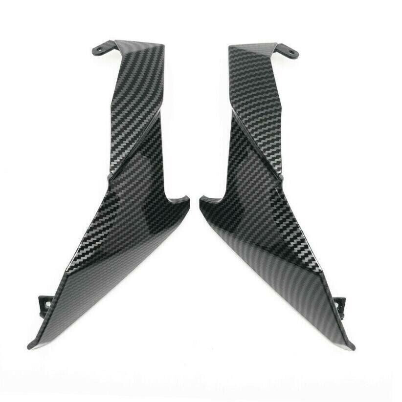 Carbon fiber side nose lamp cover decorative fairing for Kawasaki Z400 2018 - 2023