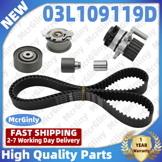 2.0T DIESEL timing belt kit 03L109119F suitable for Beetle, for Jetta , for Audi A4, TT, and for Skoda seats. n