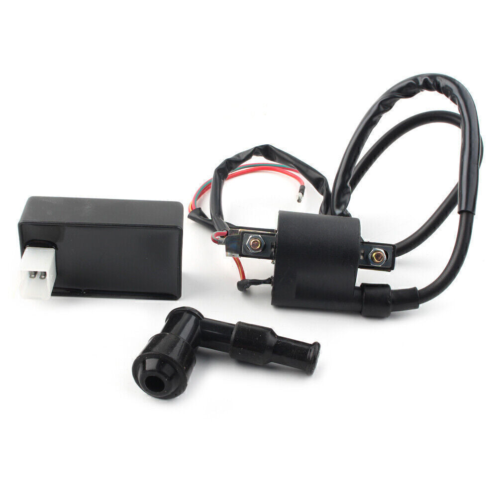 4-Pin CDI Ignition Coil Wire Loom Harness For 50cc-300cc ATV Quad Dirt Pit Bike