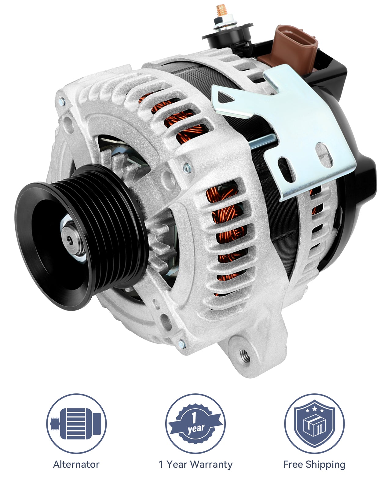 1Pc 100 Amp Alternator Fit for 2001-2003 for Toyota RAV4 Base Sport Utility L4 13959