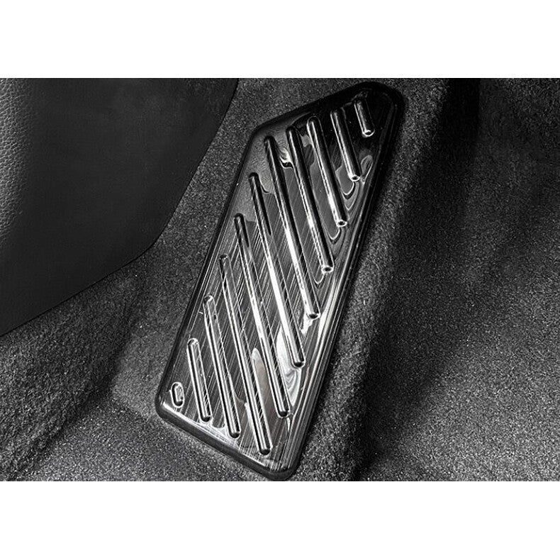 for Honda CR-V 2023-2024 Black steel Left Side Foot Rest Pedal Panel Cover Trim