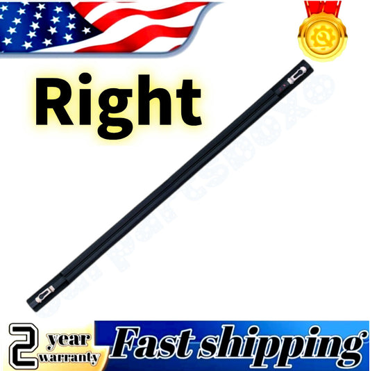 All-new right-side black roof trim molding kit for 2015-2021 for Honda Fit 5-door models.