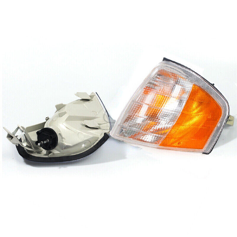 Pair for Mercedes-Benz C Class W202 Turn Signal Corner Light Headlight 1994-2000