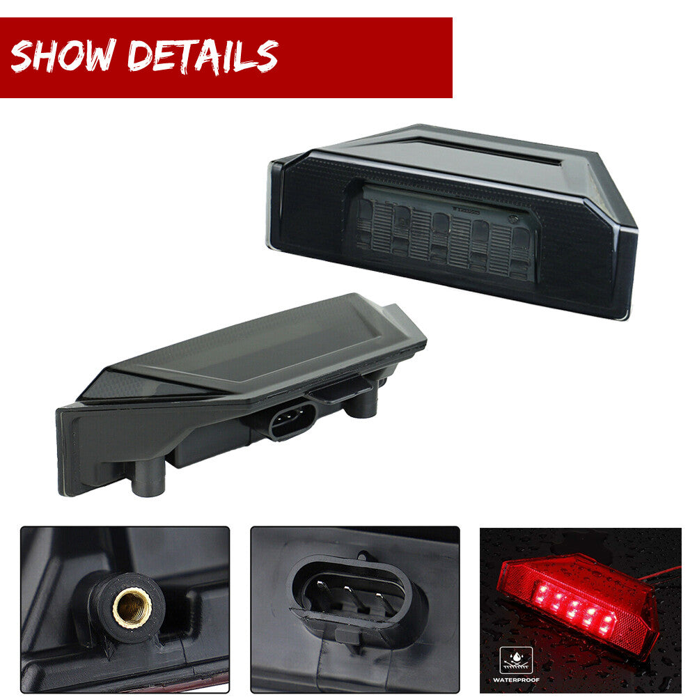 2-piece left set UTV rear brake taillights suitable for 2015-2019 Ranger 570 900 XP- v