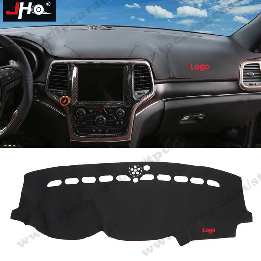 Anti-slip Black Dashboard Pad Dash Cover Mat Pad for Jeep Grand Cherokee 2014-20