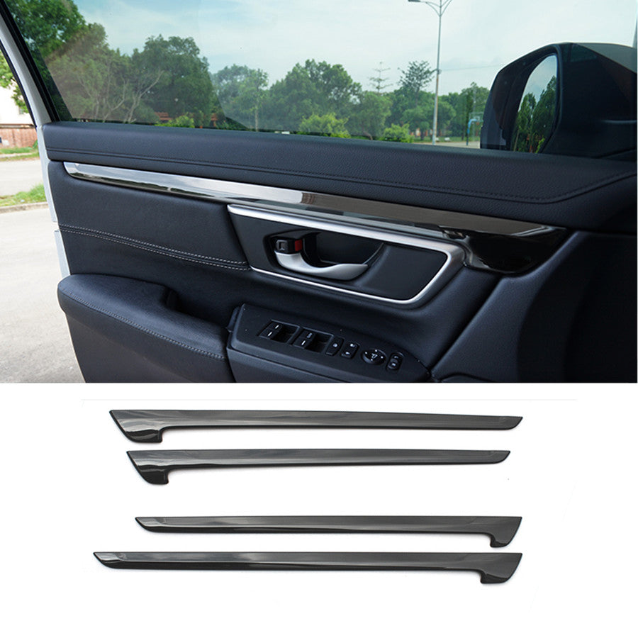 for Hyundai Sonata 2015-2019 Carbon ABS Steering Wheel Button Frame Cover Trim v