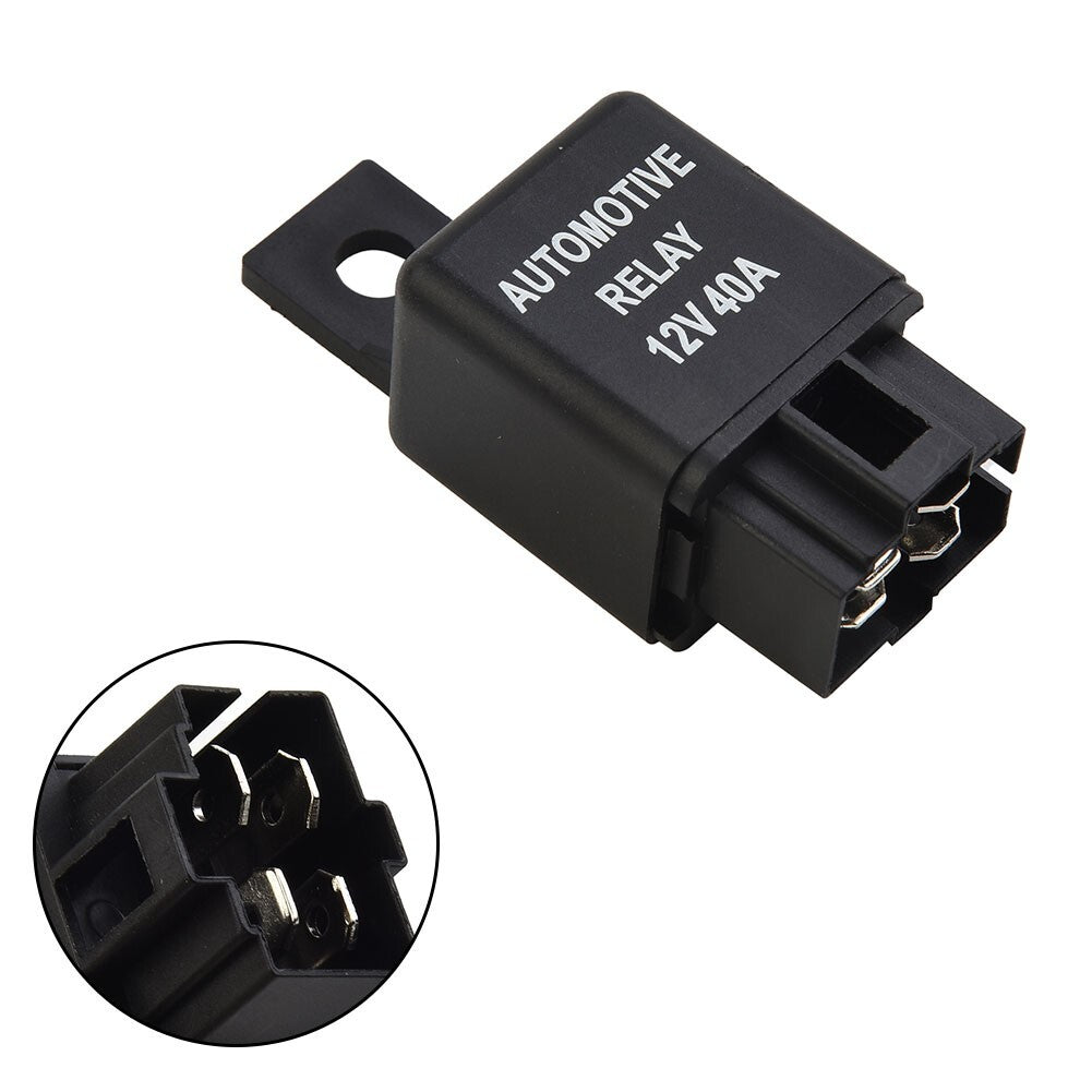 Parts: 1 replacement car relay, 4-pin SPST alarm accessory/tool