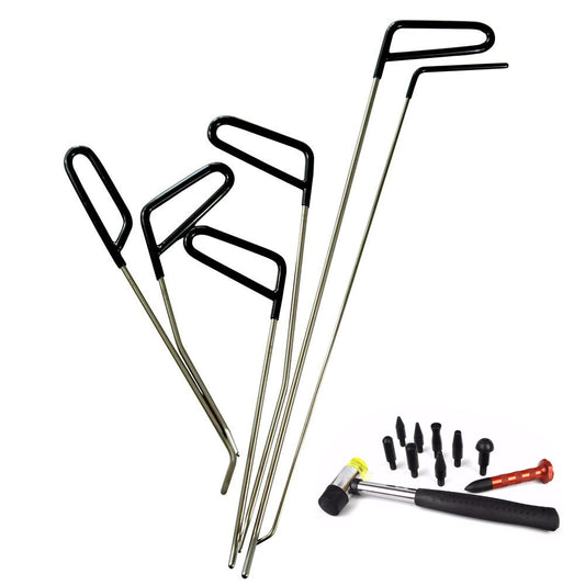 Paintless Dent Repair Tools 6pcs Paintless Hook Rods, Paintless Dent Removal Kit v