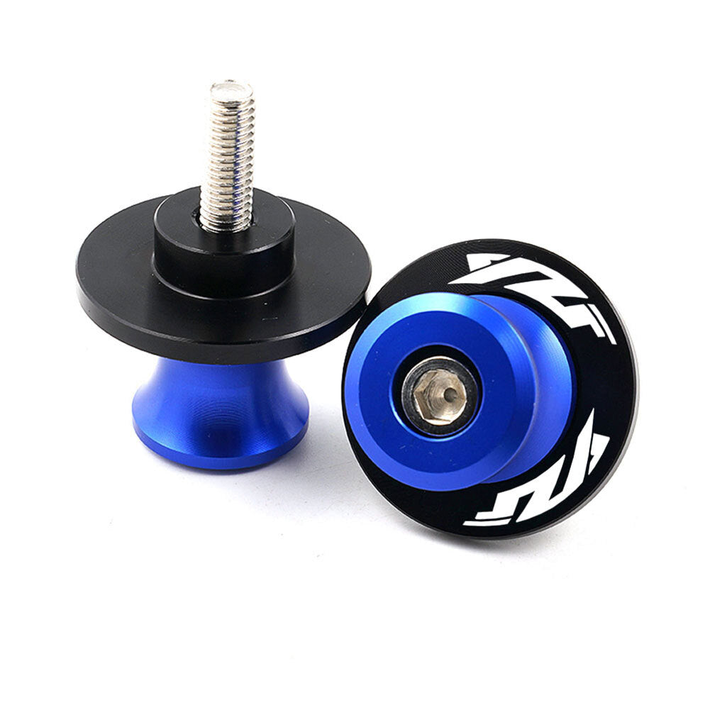 6mm Swingarm Spools Slider Swing Arm Stand for Yamaha YZF-R3 YZF-R1 YZF-R6 Blue