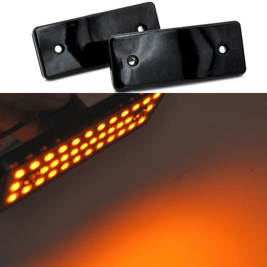2x smoked LED Side Marker signal Lights for Mercedes sprinter w906 1999-2006 v