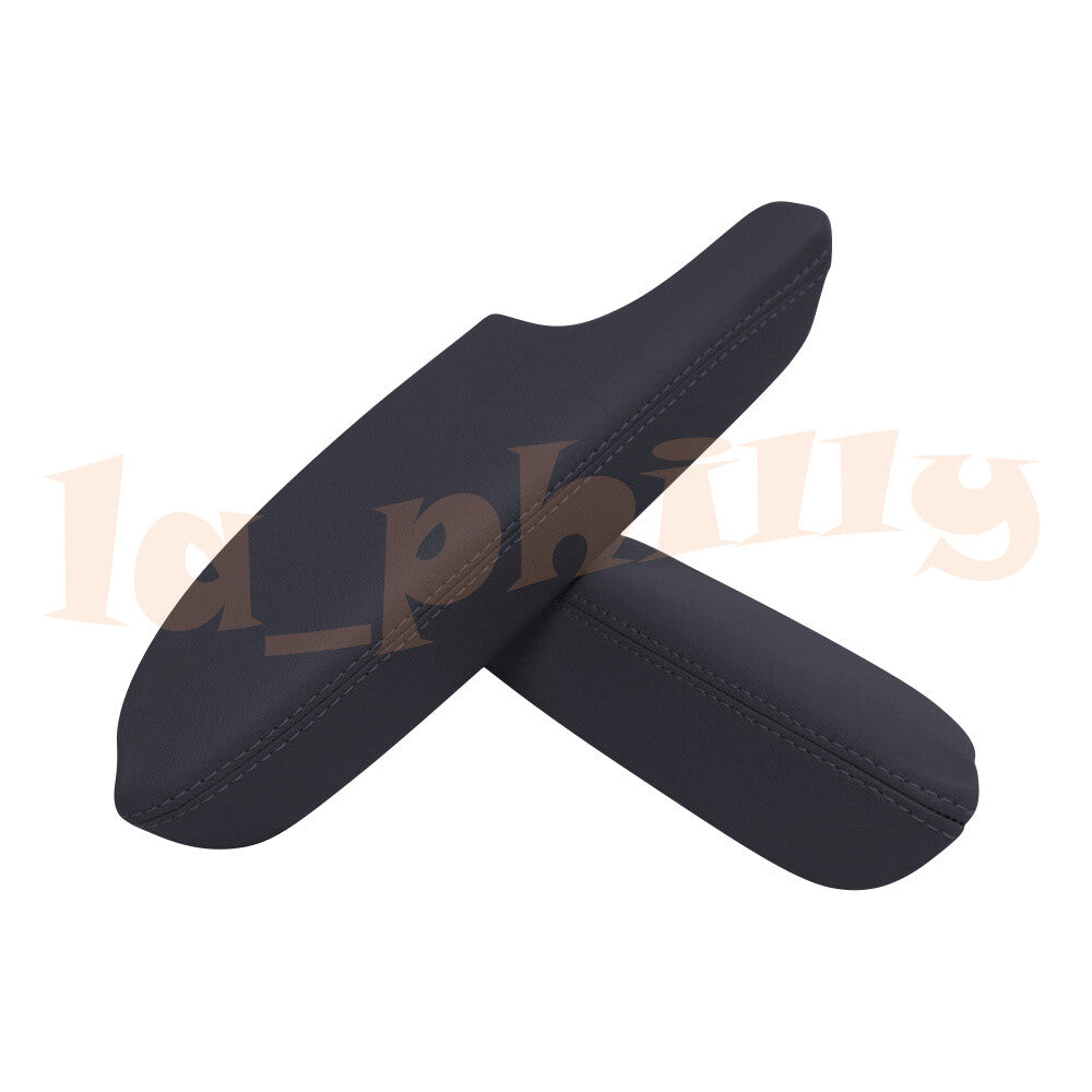 2 Pcs Fits for Acura TSX 2009-2014 Black Replacement Front Door Panel Armrest Cover Q
