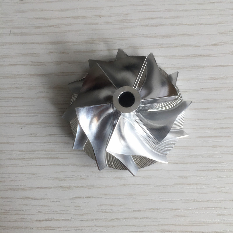 TB25 431350-0015 39.79/51.37mm 6+6 blades Turbo billet compressor wheel