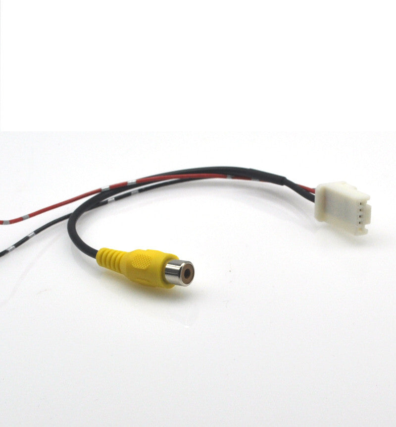 Add Reverse Camera adaptor Cable wire 5pin for subaru Forester Impreza Outback v
