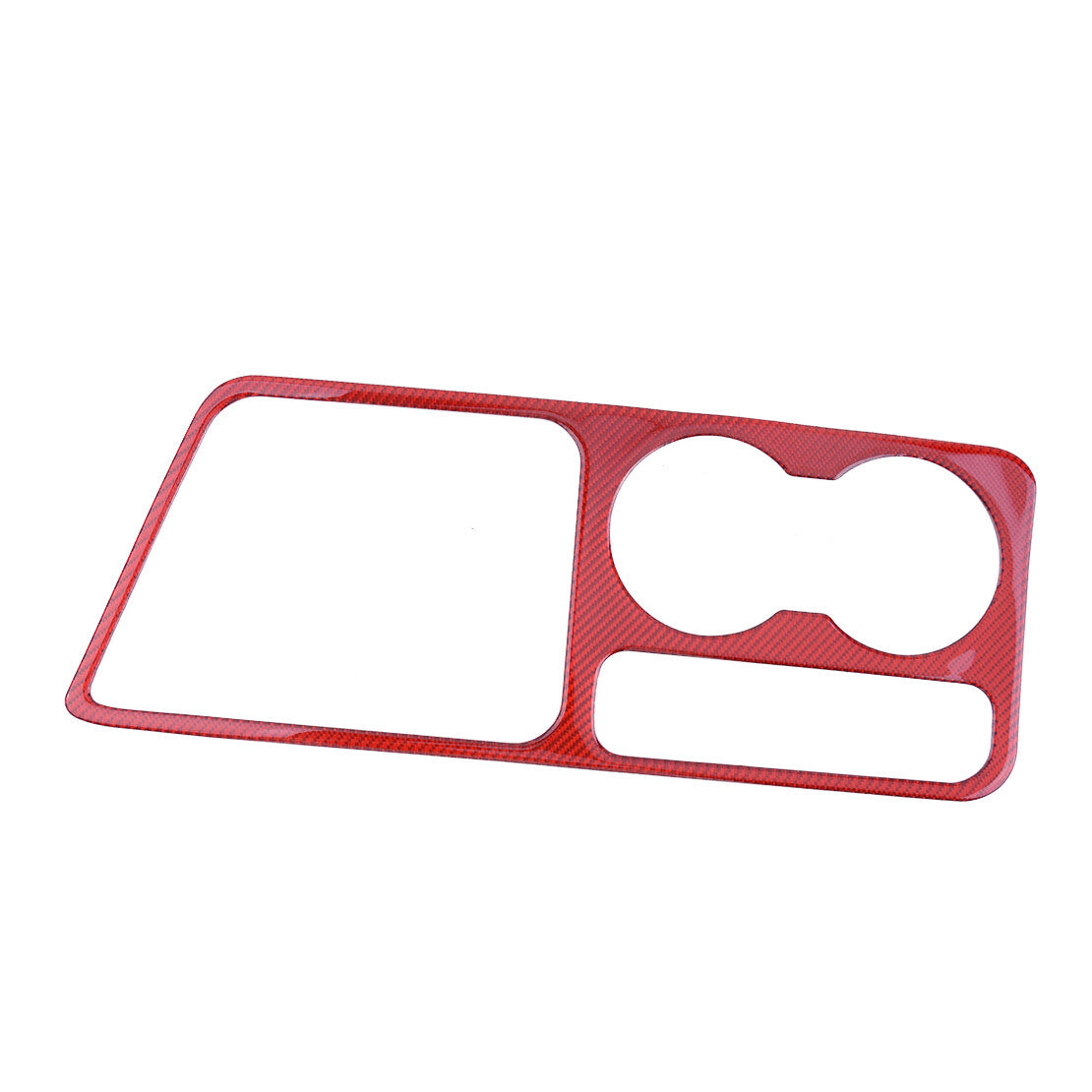 Carbon Fiber Cup Holder Panel Trim Cover Sticker Fit for for Dodge for Challenger New v