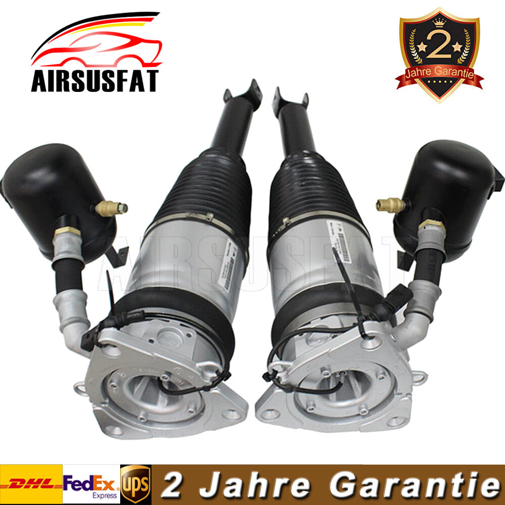 2x strut air suspension shock absorber rear for Audi for A8 D3 4E Quattro 2002-2010