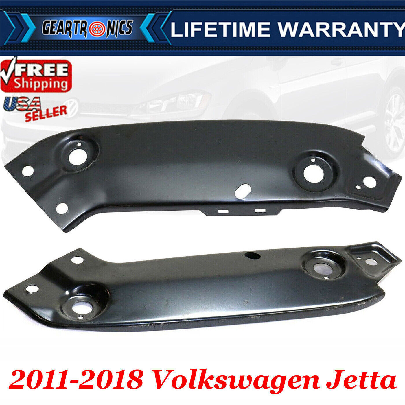 Left  Right Radiator Support Cross Bar Bracket for VOLKSWAGEN for Jetta MK6 11-16