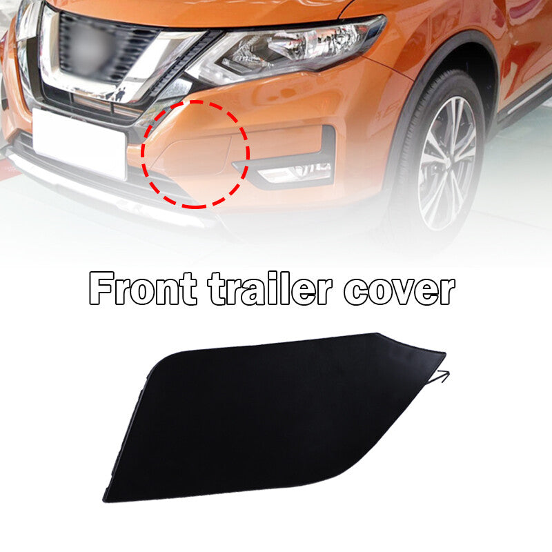 Front Bumper Tow Hook Eye Cap Cover Fit for Nissan Rogue 2017 2018 2019 2020