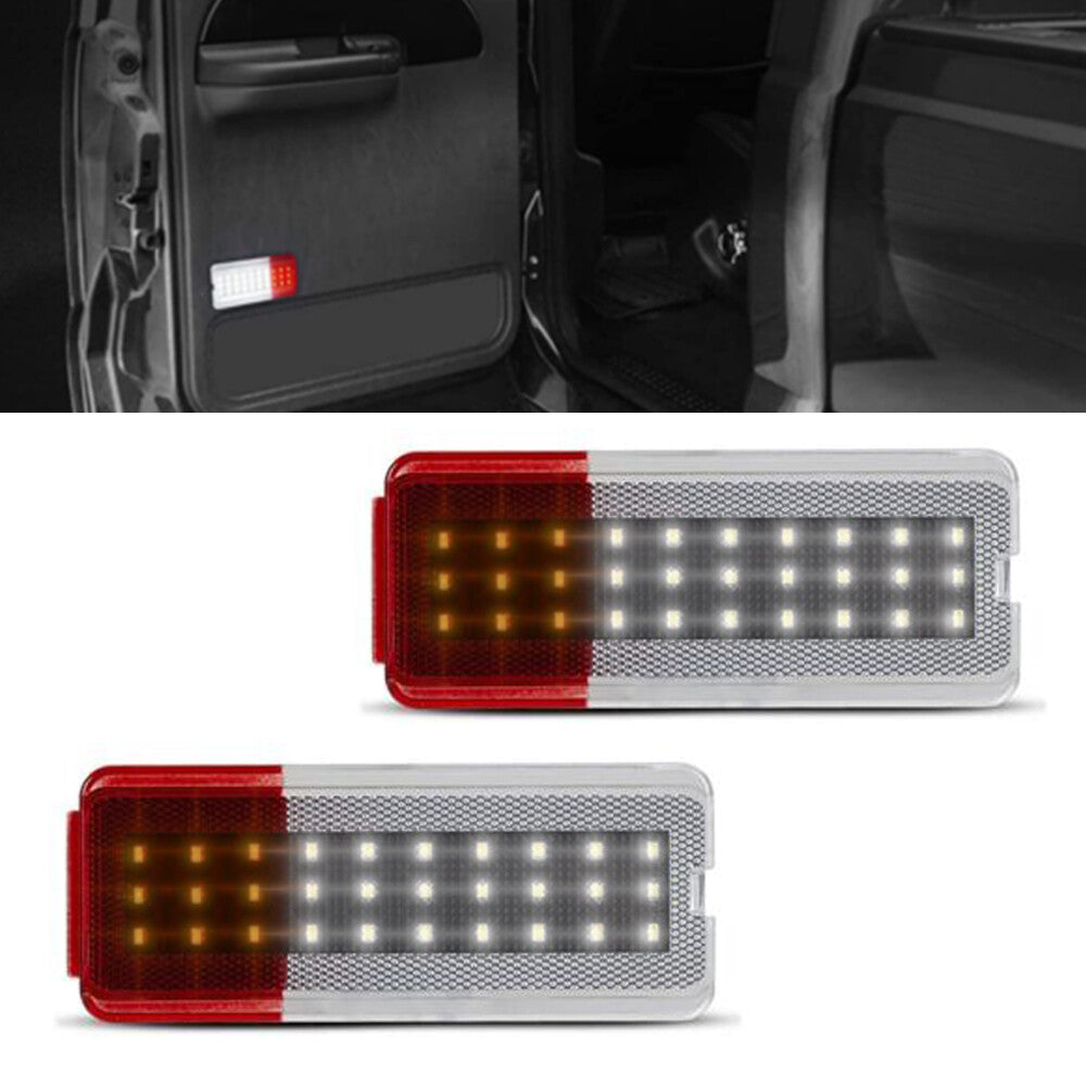 2 Inner Door Panel Reflectors for 99-07 Super Duty F250 F350 F450 n