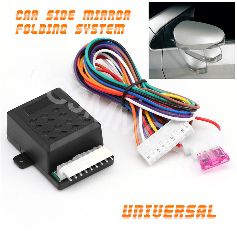 Car Auto Intelligent Side Mirror Rear View Mirror Fold Unfolod Closer System
