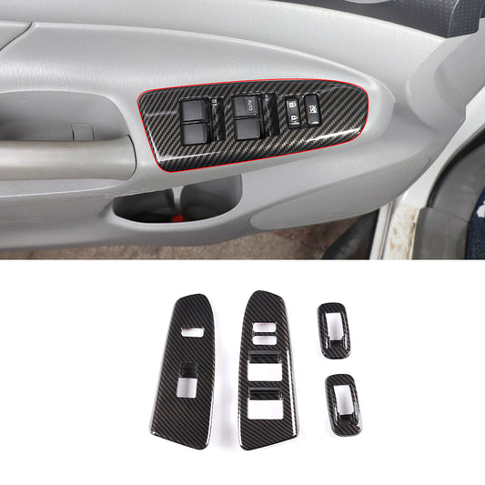 Red ABS Front Bumper Grille Cover Red Trim Set for Alfa Romeo Giulia 2017 - 2020- v