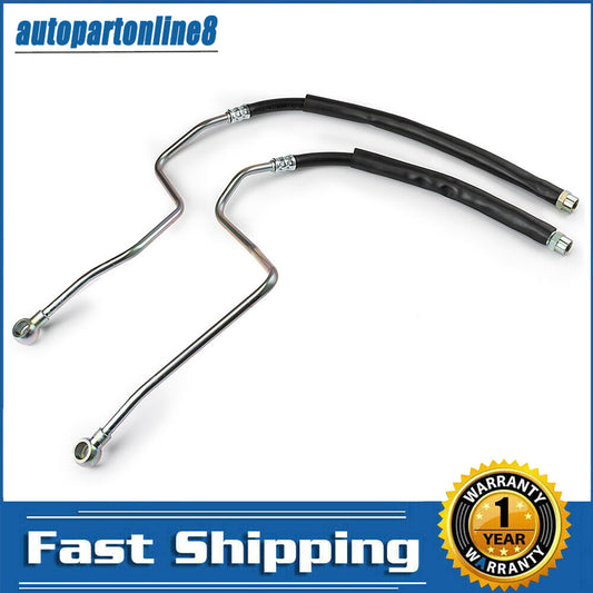1 pair Oil Cooler Hose MR204354 MR204353 1995-01 for Mitsubishi Montero 3.0 3.5L Q