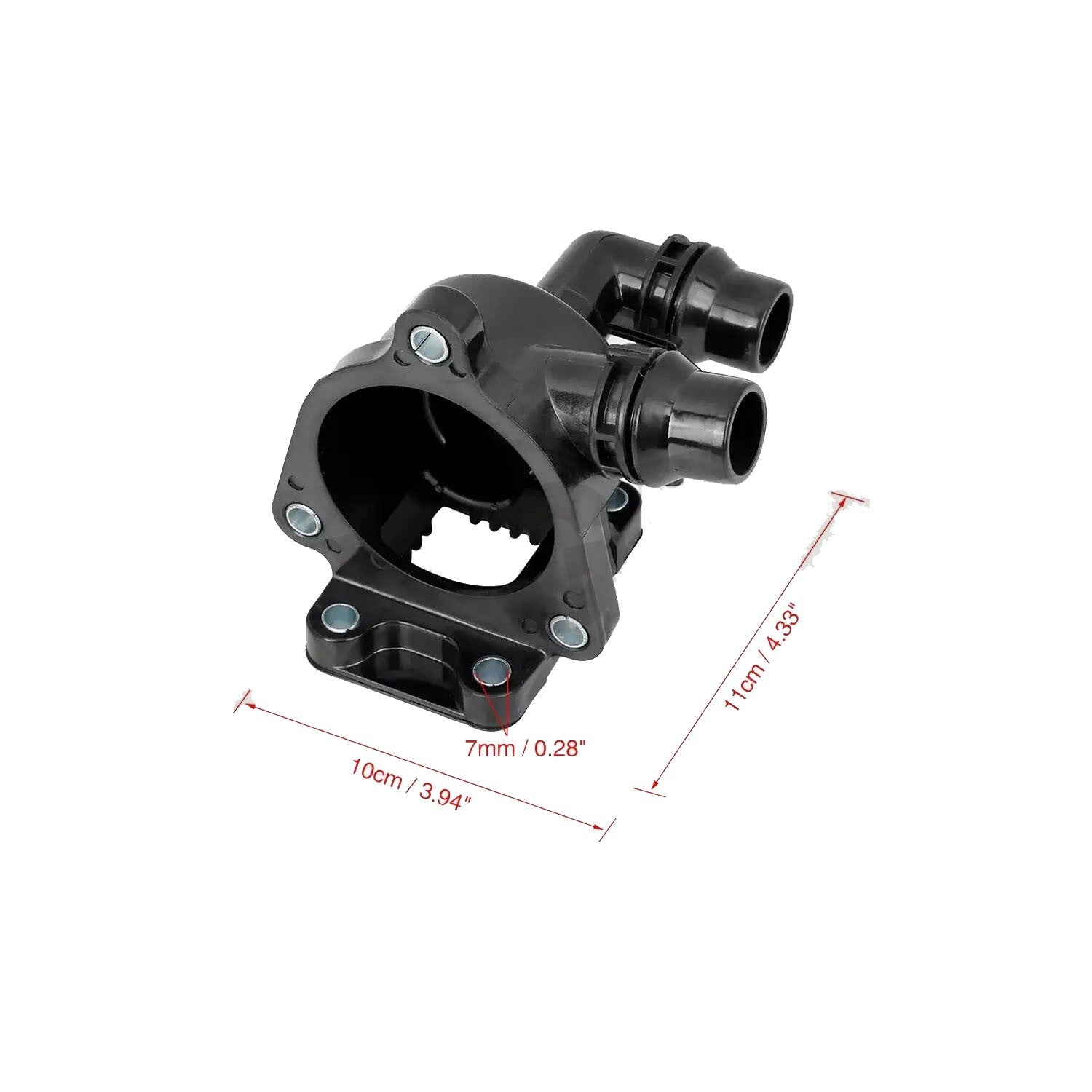 for BMW 1 3 5 Series X3 Engine Coolant Thermostat Housing Assembly 11517572859 Q