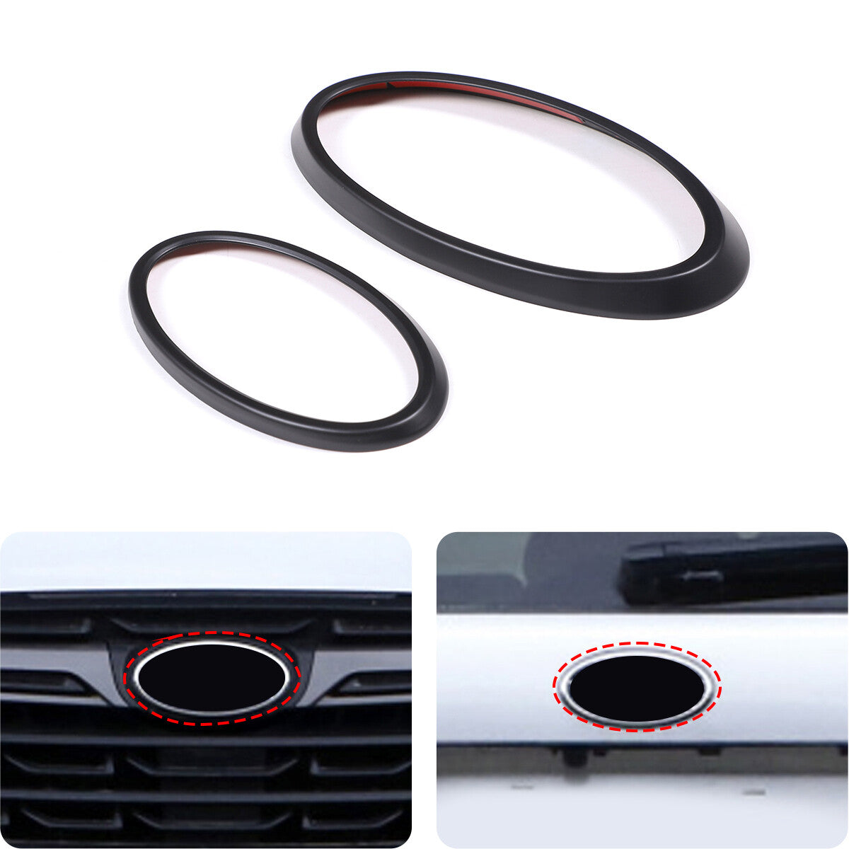 ABS oak wood grain front vent trim cover  for ford  Maverick 2022-2025