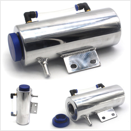 500ML Aluminum Overflow Coolant Tank Reservoir Cooling Radiator Water Catch Q