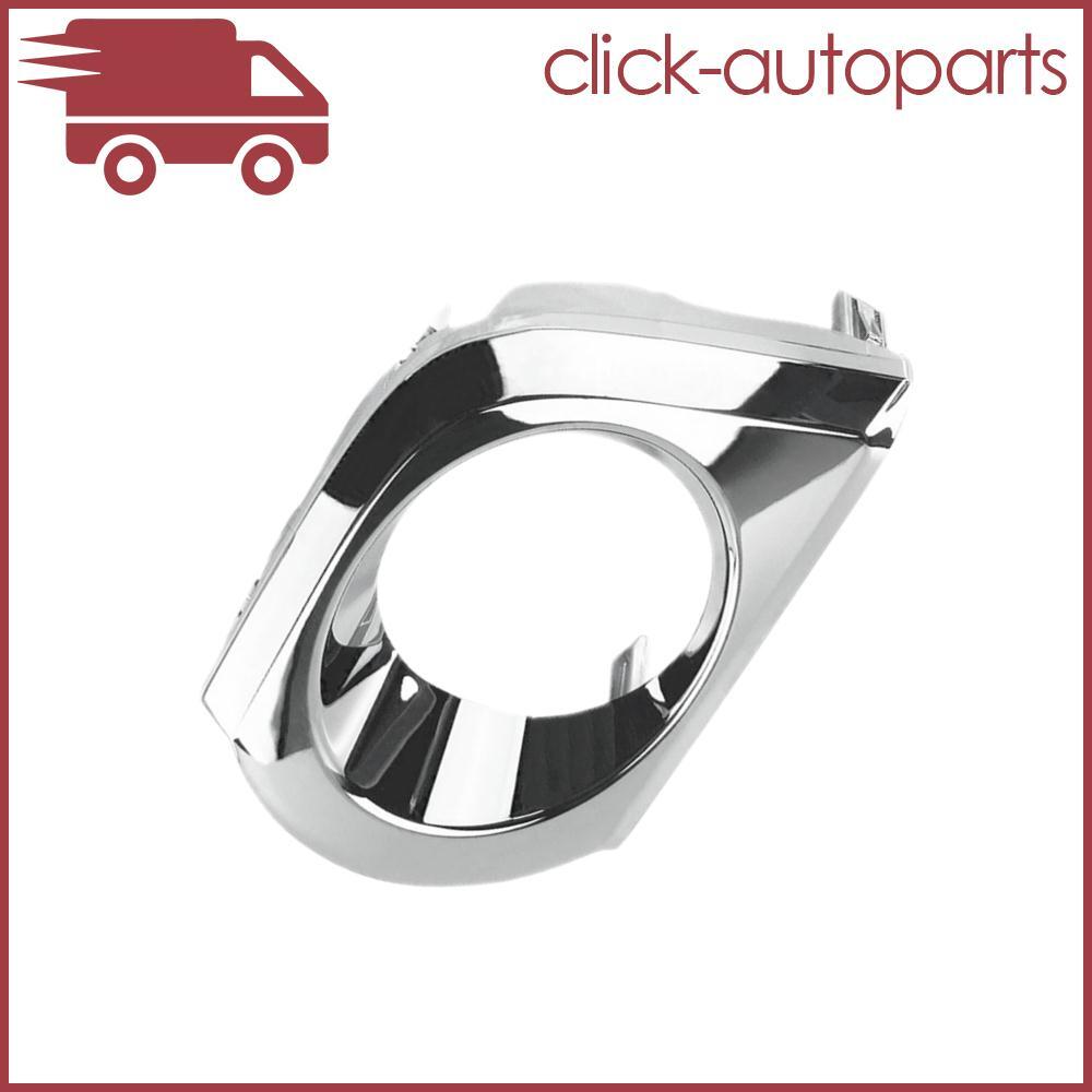 Left Side Front Fog Light Bezel Cover Trim Chrome Fits 2010-2013 for Toyota 4-Runner